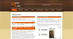 Desktop Screenshot of marleylima.com.br